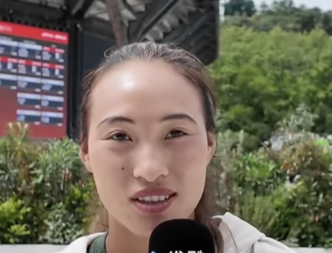 世界杯比赛直播入口-想邀请谁来现场看自己比赛?郑钦文:邓紫棋,很喜欢听她唱歌
